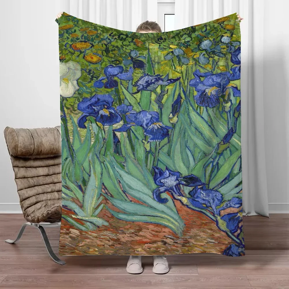 Home Textiles Luxury - بطانية فان جوخ بوهو للأريكة الفاخرة