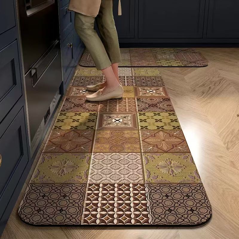 Home Lines Textiles - خطوط بسيطة وتجريدية، سجادة أرضية مقاومة