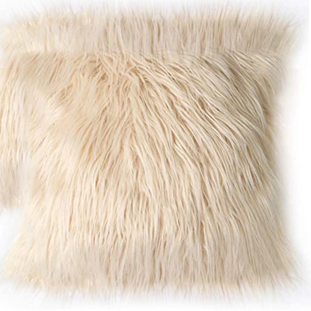 لينة طويلة الفراء منفوش أريكة  - مراجعة Home Textiles Luxury وسعره