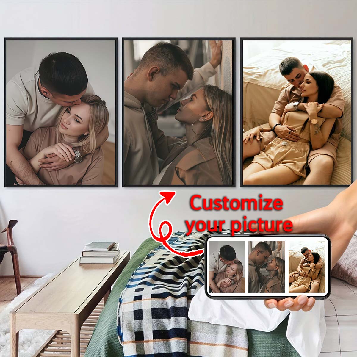 لوحة ثلاثية الأبعاد - إطار خشب - مراجعة Home Textiles & Decorations وسعره