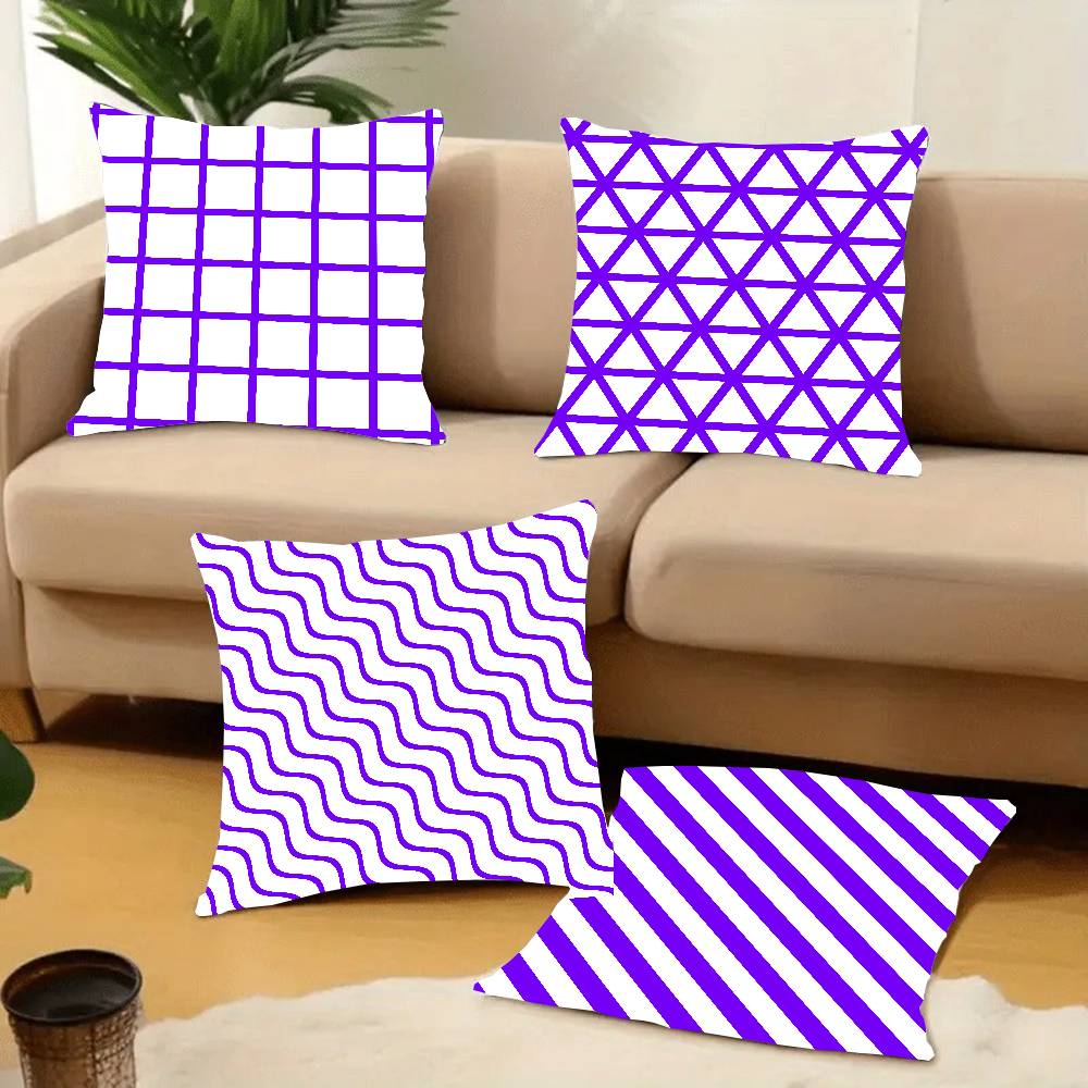 لينة الأرجواني خطوط كيس وسادة  - مراجعة Home Lines Textiles وسعره