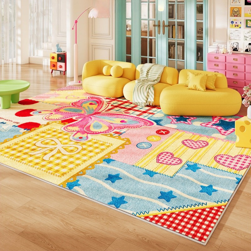 سجادة غرفة المعيشة بتصميم ألغا - مراجعة Home Lines Textiles وسعره