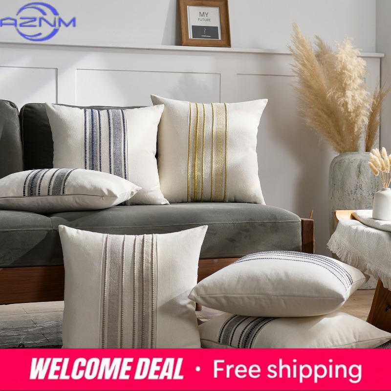 غطاء وسادة بتصميم نورديك عصري  - مراجعة Home Textiles Luxury وسعره