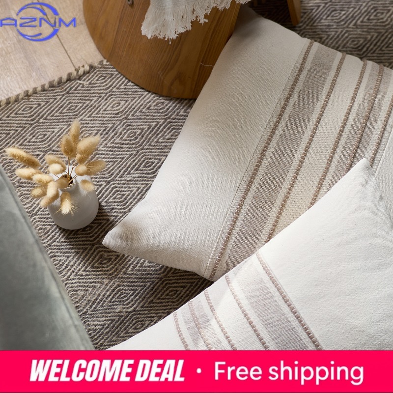 غطاء وسادة بتصميم نورديك عصري  - مراجعة Home Textiles Luxury وسعره