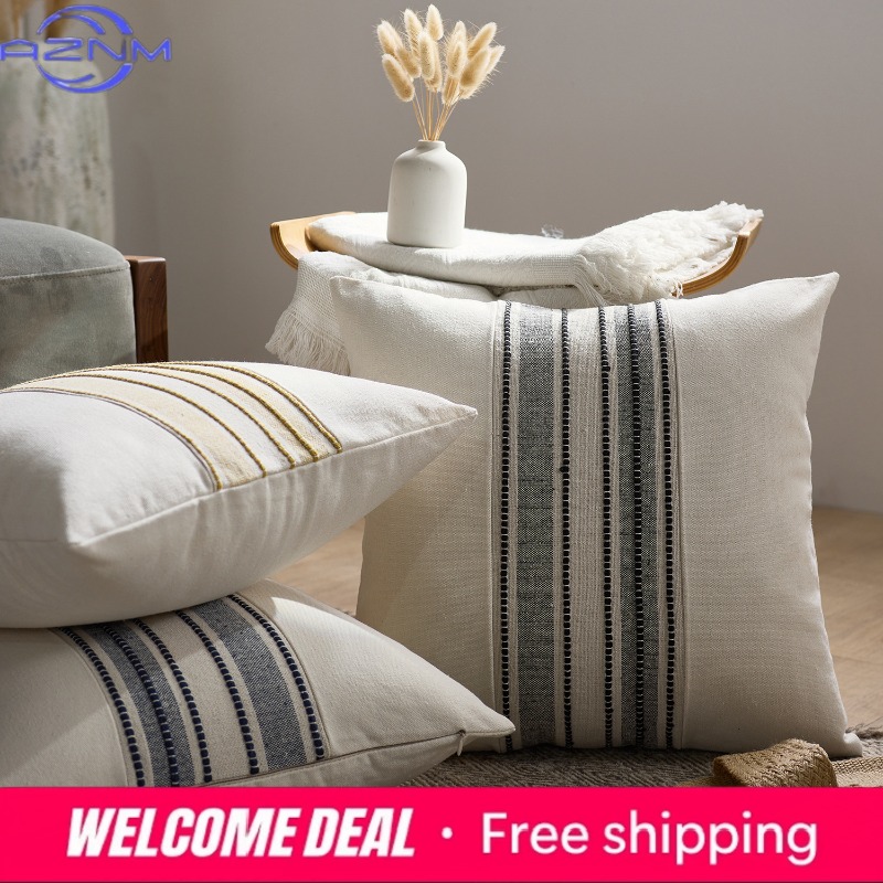 غطاء وسادة بتصميم نورديك عصري  - مراجعة Home Textiles Luxury وسعره