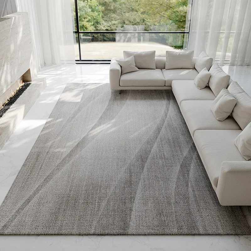 مجردة رمادي فاتح السجاد الحديث - مراجعة Home Textiles Luxury وسعره