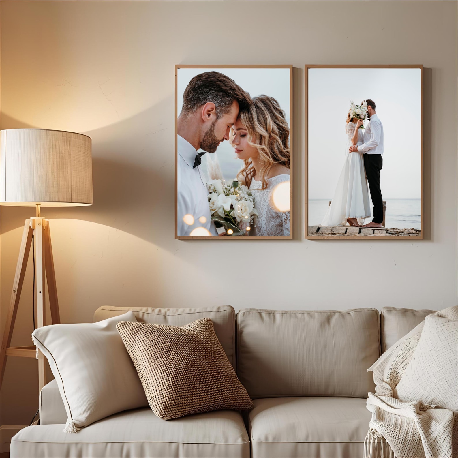 لوحة قماشية مخصصة بالصور، فن ج - مراجعة Home Textiles & Decorations وسعره