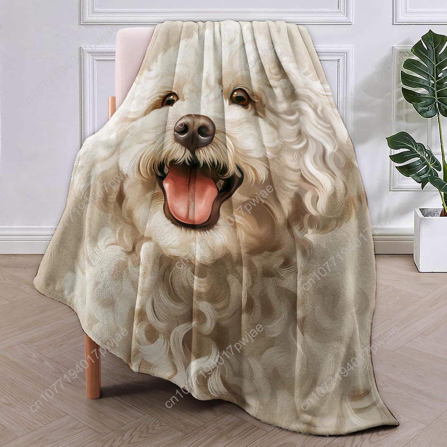 بطانية بورتريه بودل بهيجة تصمي - مراجعة Home Textiles & Decorations وسعره